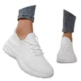 thumbnail image 3 of XIMIN Women Non-Slip Sneakers Tennis Shoes Running Shoes Slip-on Gym Lightweight Shoe Breathable Kitchen Restaurant Chef Work Shopping Travel Walking Shoes, 3 of 8