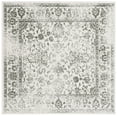thumbnail image 2 of SAFAVIEH Adirondack Wyatt Traditional Distressed Area Rug, Ivory/Dark Green, 8' x 8' Square - Transitional Modern Design, Ivory & Dark Green, Ideal for Living Room, Bedroom, Dining Space, 2 of 14