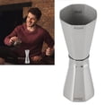thumbnail image 4 of Jigger de cóctel ANGGREK Doble de Acero inoxidable 304, 4 of 8