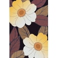 thumbnail image 2 of Verbeek-Van Den Broek 13x18 Gold Ornate Wood Framed with Double Matting Museum Art Print Titled - Golden Blooms I, 2 of 4