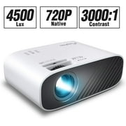 Portable Mini Projector ELEPHAS LCD Movie Video Projector 1080P Supported 200" Display