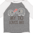 thumbnail image 4 of Inktastic My Tio Loves Me Childs Boys or Girls Long Sleeve Baby Bodysuit, 4 of 5