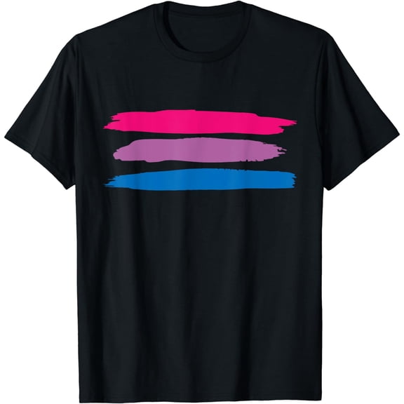 Bisexual Flag Bisexuality LGBT Bi Pride Bisexual Flag T-Shirt