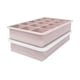 thumbnail image 1 of Juego de bandejas de cubitos de hielo de silicona | Moho flexible sin BPA para bandejas grandes de 15 cubos | Cubitos de hielo que se derriten lentamente para cócteles Whisky Wine | 4 bandejas, 1 of 4