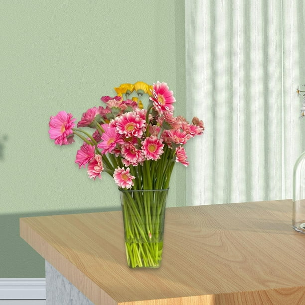 Florero de acrílico Macarena Jarrón Nórdico Cubo de flores para boda Restaurante Inicio Grande