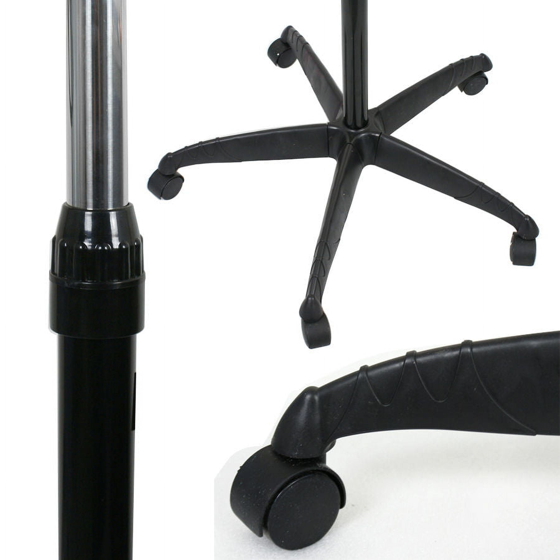 ZENSTYLE Professional 1300W Adjustable Hooded Floor Hair Bonnet Dryer Stand Up Rolling Base with Wheels Salon Equipment