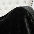 thumbnail image 5 of Home Soft Things Super Soft Decorative Throw Blanket - Jet Black - 60" x 80" Jumbo, 5 of 8