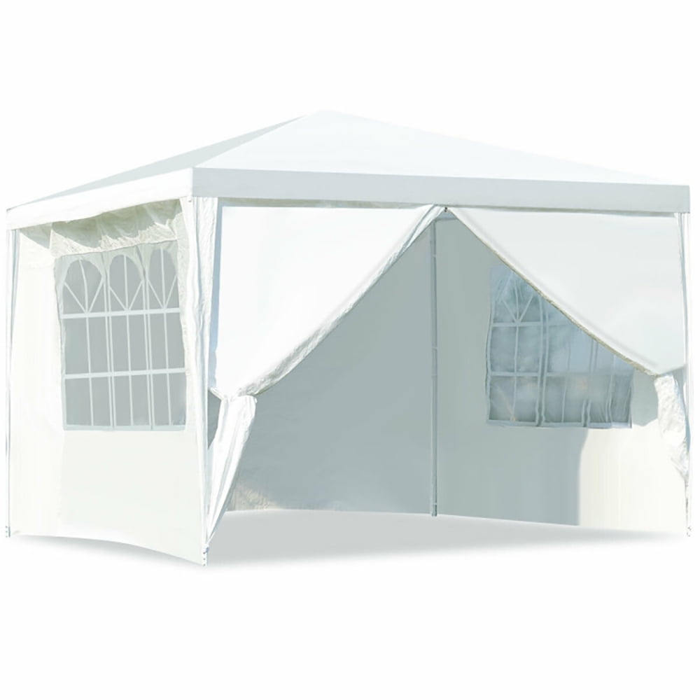 Aimee Lii 10 x 10 Feet Outdoor Side Walls Canopy Tent with 4 Removable Sidewalls, Outdoor Canopy for Backyard