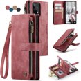 thumbnail image 1 of Compatible con la funda Billetera Samsung Galaxy A53 con Soporte para Tarjeta,Soporte Magnético con Cremallera, Correa de Cordón para Folio, Billetera con tapa para Galaxy A53 5G 6.5 Pulgadas, 1 of 6