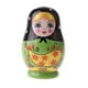thumbnail image 2 of 5 Piezas de Madera Rusas Anidando Muñecas Matryoshka Set Niñas Flores Mano, 2 of 8
