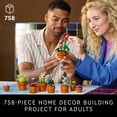thumbnail image 3 of LEGO Botanicals Tiny Plants - Artificial, Fake Indoor Plant Building Set for Home, Kitchen, Desk Decoration, Adults Ages 18+ - Gift for Women & Men - 10329, 3 of 7