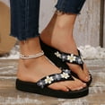thumbnail image 5 of Admvng Sandals Women Fashion Casual Summer New Beach Seaside Outdoor Wear Feeling Flower Bohemian Style Flip-Flops 36-42, 5 of 9