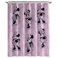 thumbnail image 1 of Cortina de ducha Jay Franco Disney Minnie Mouse Kids Blush Pink, 1 of 5
