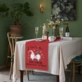 thumbnail image 4 of Up to 65% Off SMihono Creative Valentine's Day Polyester Cotton Printed Table Flag Table Decorations, 4 of 4