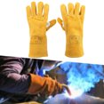 thumbnail image 4 of Guante De Soldadura, Guante De Soldador Tig Resistente Al Calor Resistencia Al Frío De Gran Tamaño Suave Para Cortar, 4 of 8
