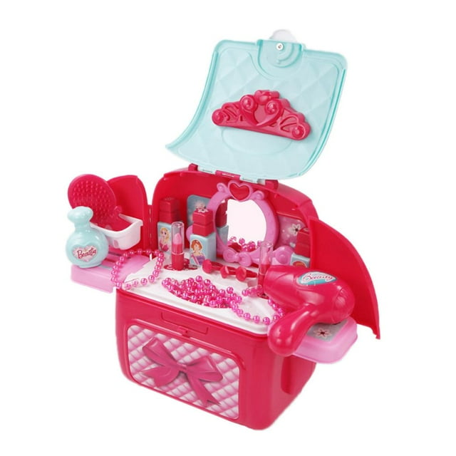 TISHITA Pretend Play Backpack Role Play Toy Games Gift Party Favors Age 4+ cosmetic