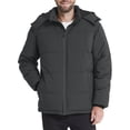 thumbnail image 5 of Wantdo Men's Winter Coat Waterproof Puffer Jacket Heavy Winter Jacket with Hood Dark Gray S, 5 of 8