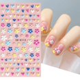 thumbnail image 4 of Autocollants Ongles Nail Art oso de fresa 3d 5d 2 hojas, 4 of 5