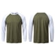 thumbnail image 3 of pstuiky camisetas de manga larga para hombre, Camisa deportiva ligera y transpirable de manga larga con cuello redondo y bloques de color para hombre camisetas de hombre l, 3 of 3
