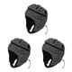 thumbnail image 5 of Wosthever EVA Portero Rugby Fútbol Fútbol Casco Rugby Sombrero Cabeza Protector Guardia Gris Type1 NO1, 5 of 6
