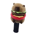 thumbnail image 2 of Funda de cabeza de de golf de capibara de peluche, novedosa y adorable funda protectora antiarañazos para mujeres y hombres., 2 of 8