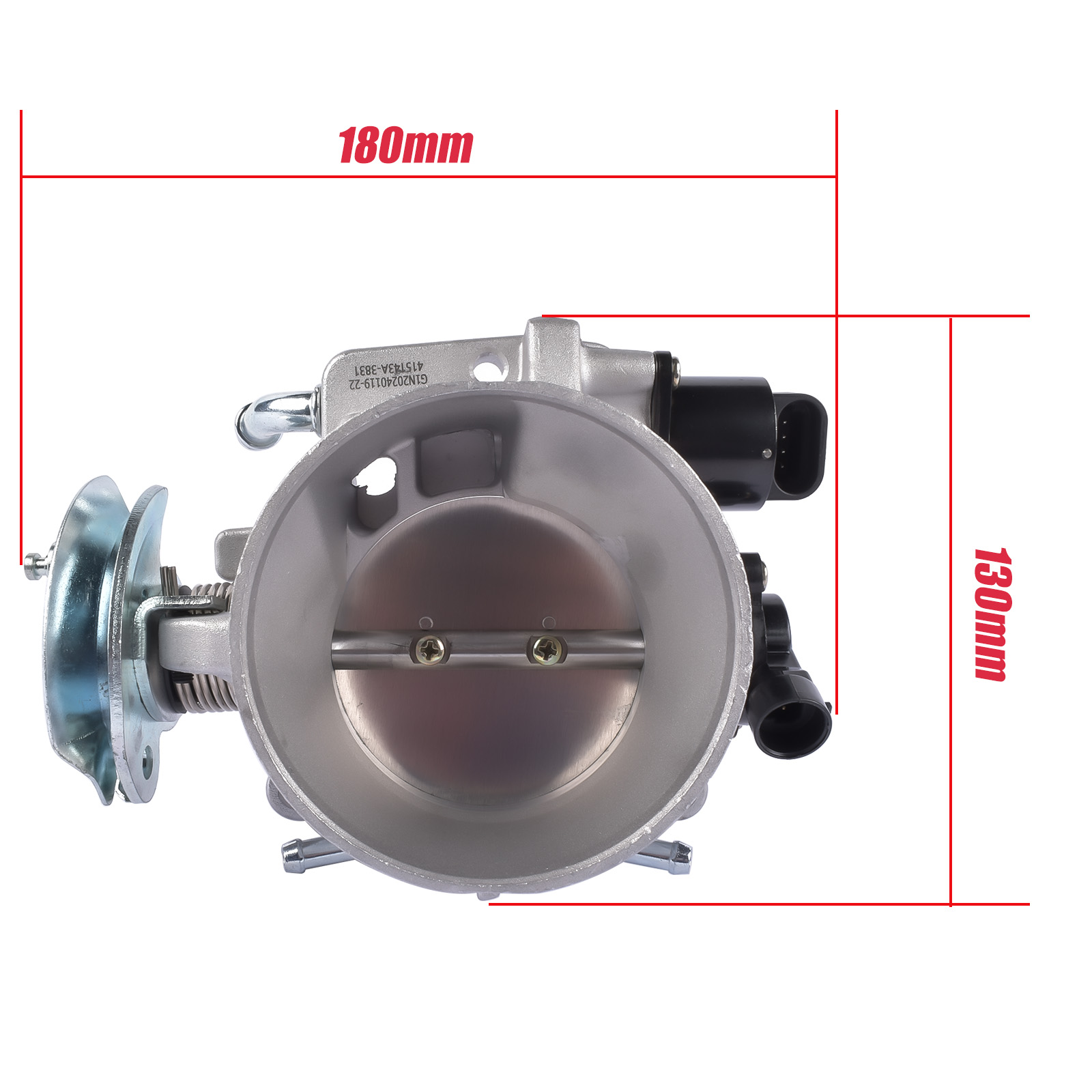 GELUOXI Throttle Body for Chevrolet Tahoe GMC Yukon Pickup Sport Utility 4.8L 5.3L V8 2000-2002 1Pc