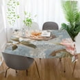 thumbnail image 3 of Yayeee Tablecloths 54" x 54" Rectangle Wrinkle Resistant Party Table Cover, Whimsical Rose, 3 of 8