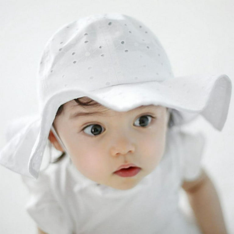 Kernelly Princess Beach Bucket Hats Infant Girl Visor Cotton Sun Cap Floral  Print Outdoor Hats