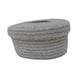 thumbnail image 2 of Caja de pañuelos con tapa, moderna, para guardar pañuelos, para manualidades, de papel ligero. Gris, 2 of 9