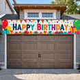 thumbnail image 7 of Colorful Star Balloon Gift Happy Birthday Banner Party Decoration Backdrop Photography Props Birthday Party Supplies Celebration Decor Background, 7 of 7