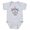 Heather Gray, variant on CafePress - COTTONTAIL CREW Body Suit - Cute Infant Bodysuit Baby Romper - Size Newborn - 24 Months