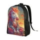 thumbnail image 2 of Fotbe Meditating Cute Horse Mochila de Viaje para Laptop, Mochila Ejecutiva Delgada y Resistente 15.6", 2 of 8