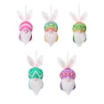 thumbnail image 2 of LSLJS 5 Pcs Easter Gnomes Pendant Ornaments Easter Decorations Dwarf Plush Rudolph Dolls Easter Tree Hanging Ornaments Easter Cute Bunny Doll Spring Gnomes Decorations for Home (6.7 inch with Lanyard), 2 of 8