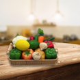 thumbnail image 2 of 9PCS Simulation Artificial Vegetables Pepper Radish Potato Tomato Cucumber Eggplant Cabbage Photo Prop Cabinet Display Home Party Kitchen Decoration, 2 of 3