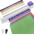 thumbnail image 1 of Hand Push Binder, 30 Hole Binder Machine, Coil Binder, Home Desktop Binder Puncher for AWV613, 1 of 6