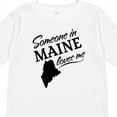 thumbnail image 4 of Inktastic Someone in Maine Loves Me Boys or Girls Long Sleeve Toddler T-Shirt, 4 of 5