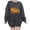 Gray, variant on Risckoth Women's Fall Sweatshirt Pumpkin Harvest Print Crew Neck Drop Shoulder Hoodless Casual Pullover S-2XL