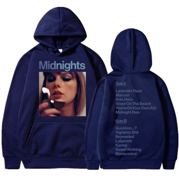 Sudadera con capucha con estampado de Taylor Midnights, suéter de manga larga con gráfico estético, gran tamaño, estilo Hip Hop, nuevo álbum xuanjing unisex