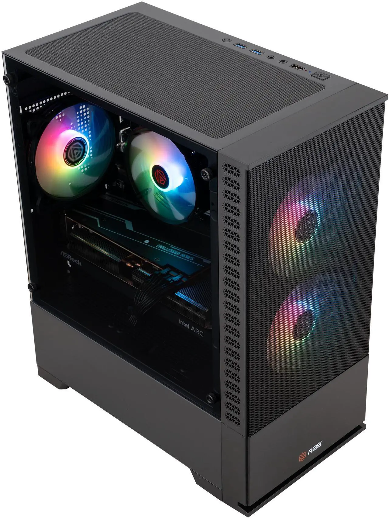 ABS Cyclone Aqua Gaming PC - Windows 11 - Intel Core 5 120 - Arc A580 8GB - 16GB DDR4 3200 - 1TB M.2 SSD