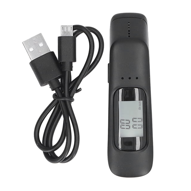 Detector de alcohol portátil de alta sensibilidad, 3 luces de estado, higiénico, C9, alcoholímetro preciso para control de tráfico.