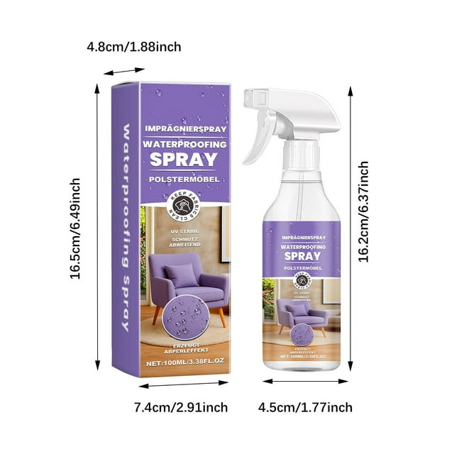 JJKBVCLO Furniture Spray For Liquid And Stain Prevention Long Lasting For Fabrics In Living Room And Kitchen Maintain Fresh Feel And
