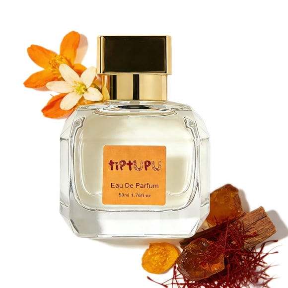 Perfume tiptupu Saffron Amberwood Eau de Parfum para mujer, 50 ml