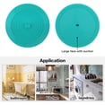 thumbnail image 2 of 2 Pack Tub Stopper, 6 inches Large Drain Stopper, Silicone Bathtub Stoppers Flat Bathtub Drain Cover Hair Stopper Suction Bathtub Plug for Kitchen and Laundry, 2 of 11