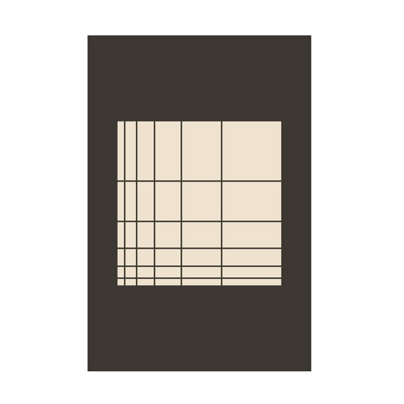 Trademark Fine Art jay stanley Geometric Vibes 3 Canvas Wall Art