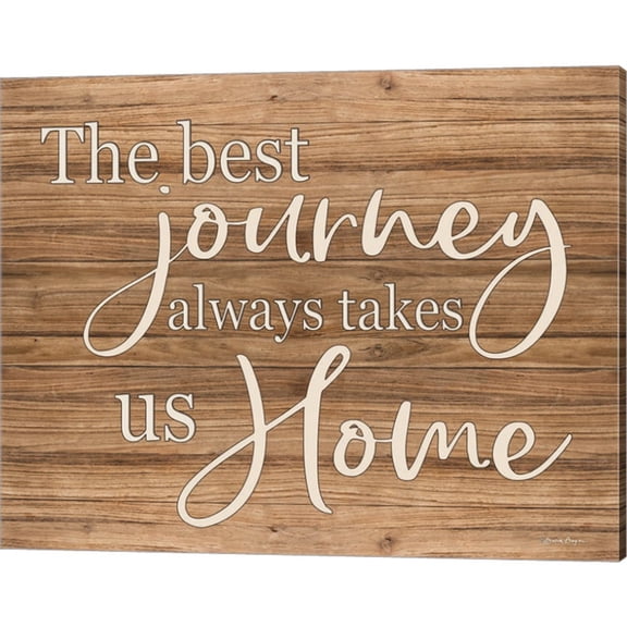 Great Art Now The Best Journey by Susie Boyer, Canvas Wall Art, 20W x 16H