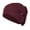 Wine Red, variant on Beanie for Women With Buttons Hat Face Holder Wearing Protect Ears Head Wrap Hat Skull Caps
