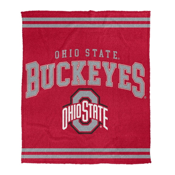 Pegasus Ohio State Buckeyes 60" x 70" Cozy Plush Knit Blanket