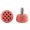 Pink, variant on Roll-Line Standard Roller Skate Toe Stops (Metric, Pink)
