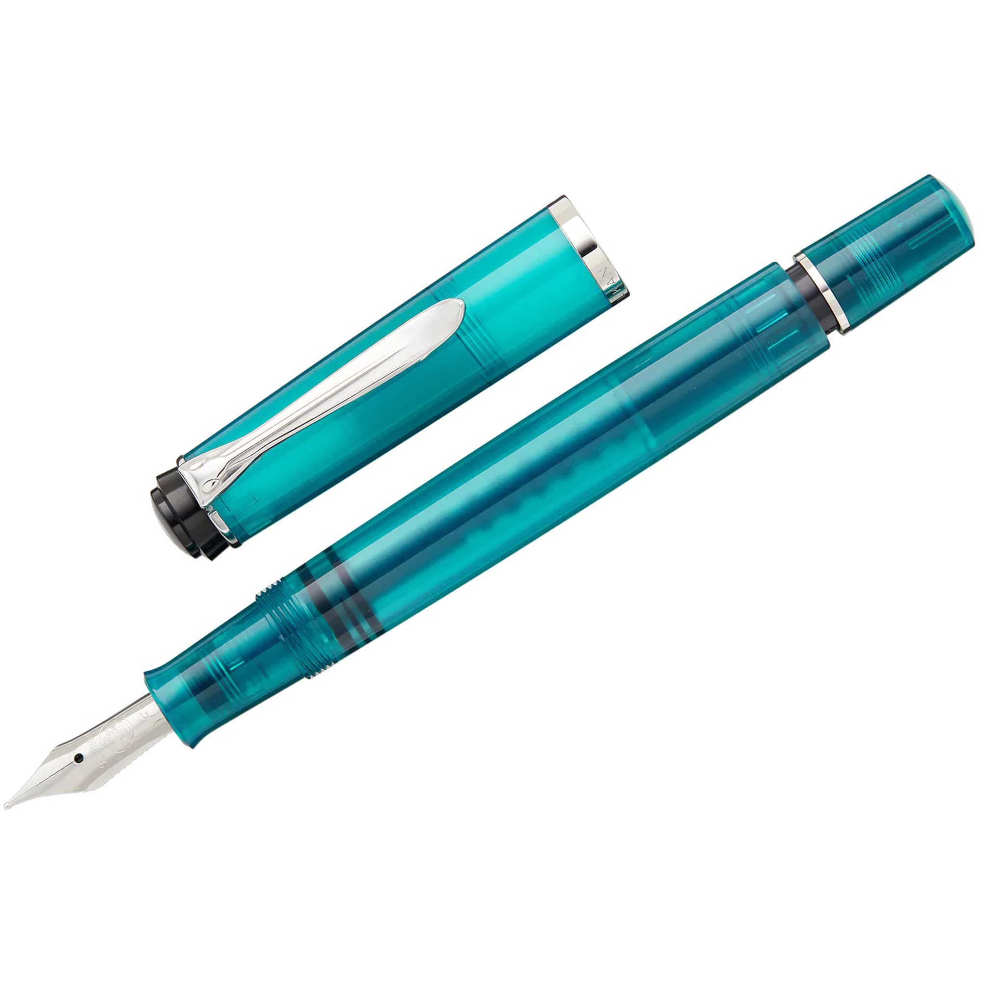 Pelikan 822060 Classic M205 Apatite Resin Fountain Pen, Medium
