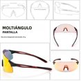 thumbnail image 4 of Gafas de sol deportivas fotocrómicas sin marco para hombres y mujeres, protección uv400 para conducir, 4 of 4